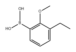 (3-Ethyl-2-methoxyphenyl)boronic acid Structure