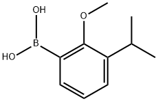 3-Isopropyl-2-methoxy-phenylboronic acid Structure