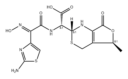 Cefdinir Impurity  P 구조식 이미지