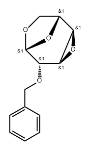 1,6:3,4-Di-O-anhydro-2-O-benzyl-b-D-altropyranose 구조식 이미지