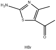 Ethanone, 1-(2-amino-4-methyl-5-thiazolyl)-, hydrobromide (1:1) 구조식 이미지