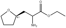 ethyl 2-amino-3-[(2R)-oxolan-2-yl]propanoate
hydrochloride Structure