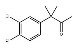 2-Butanone, 3-(3,4-dichlorophenyl)-3-methyl- Structure