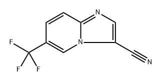 6-(trifluoromethyl)imidazo[1,2-a]pyridine-3-carbonitrile Structure