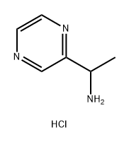 1-(pyrazin-2-yl)ethan-1-amine dihydrochloride Structure