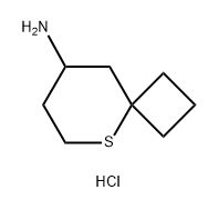 5-thiaspiro[3.5]nonan-8-amine hydrochloride Structure