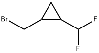 1-Bromomethyl-2-difluoromethyl-cyclopropane Structure