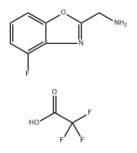 (4-fluoro-1,3-benzoxazol-2-yl)methanamine Structure