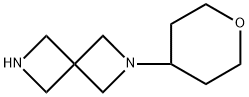 2-(Tetrahydro-2H-pyran-4-yl)-2,6-diazaspiro[3.3]heptane 구조식 이미지