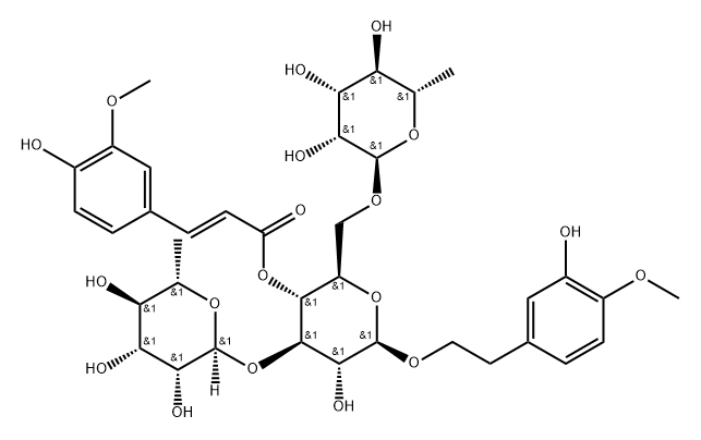 Ferruginoside C 구조식 이미지