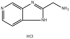 (3H-Imidazo[4,5-c]pyridin-2-yl)methanamine dihydrochloride Structure