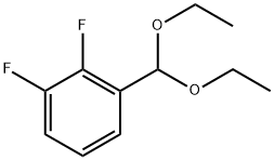 1-(Diethoxymethyl)-2,3-difluorobenzene Structure