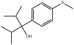 α,α-Bis(1-methylethyl)-4-(methylthio)benzenemethanol Structure