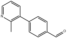 4-(2-methylpyridin-3-yl)benzaldehyde Structure