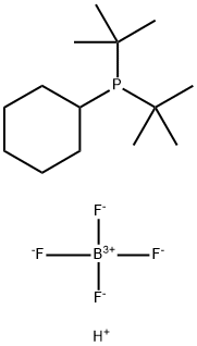 디-t-부틸시클로헥실포스핀테트라플루오로보레이트 구조식 이미지