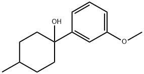 1-(3-methoxyphenyl)-4-methylcyclohexanol Structure