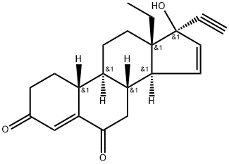 Gestodene - Impurity E 구조식 이미지