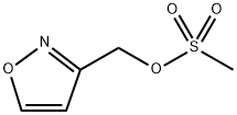 3-Isoxazolemethanol, 3-methanesulfonate 구조식 이미지