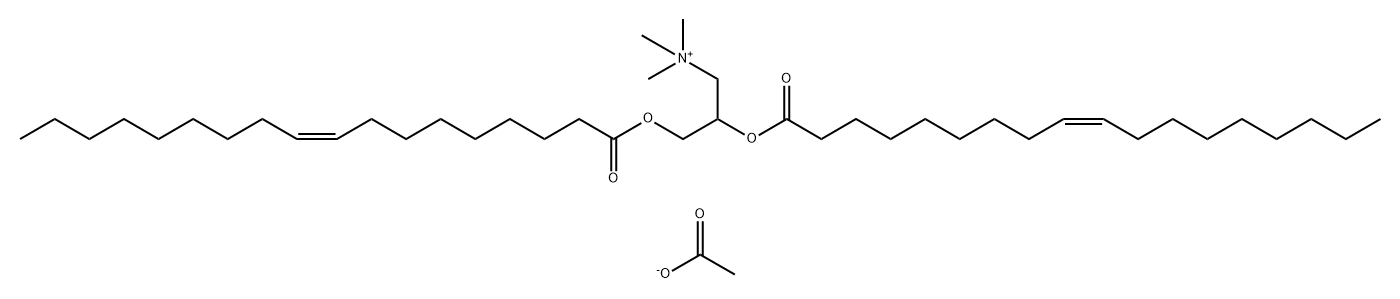 DOTAP acetate Structure