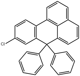 7H-?Benz[de]?anthracene, 9-?chloro-?7,?7-?diphenyl- Structure