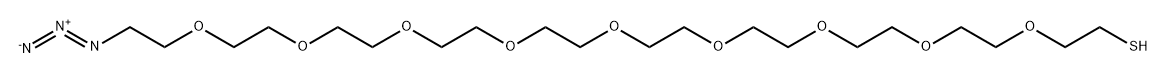 SH-PEG9-N3 Structure