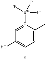 Potassium (5-hydroxy-2-methylphenyl)trifluoroborate 구조식 이미지