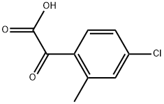 2-(4-chloro-2-methylphenyl)-2-oxoacetic acid Structure