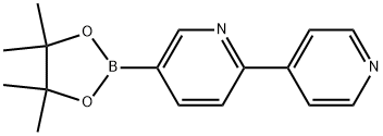 5-(4,4,5,5-Tetramethyl-1,3,2-dioxaborolan-2-yl)-2,4'-bipyridine Structure