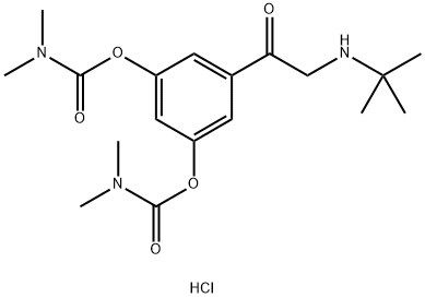 1-Keto Bambuterol Hydrochloride Structure