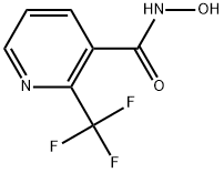 N-Hydroxy-2-(trifluoromethyl)-3-pyridinecarboxamide Structure