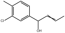 (E)-1-(3-chloro-4-methylphenyl)but-2-en-1-ol Structure