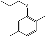 (2,5-dimethylphenyl)(propyl)sulfane Structure