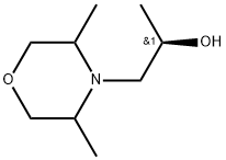 4-Morpholineethanol, α,3,5-trimethyl-, (αR)- 구조식 이미지
