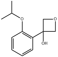 3-(2-isopropoxyphenyl)oxetan-3-ol Structure