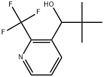 α-(1,1-Dimethylethyl)-2-(trifluoromethyl)-3-pyridinemethanol Structure