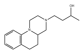 2,3,4,4a,5,6-Hexahydro-α-methyl-1H-pyrazino[1,2-a]quinoline-3-(1-propanol) 구조식 이미지