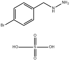 (4-Bromobenzyl)hydrazine sulfate Structure