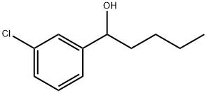 α-Butyl-3-chlorobenzenemethanol Structure