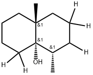 4a(2H)-Naphthalen-2,2,3,5-d4-ol, octahydro-5-d-4,8a-dimethyl-, (4S,4aS,8aR)- (9CI) Structure