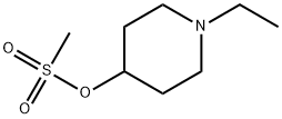 1-Ethyl-4-piperidinol 4-methanesulfonate Structure