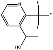 3-Pyridinemethanol, α-methyl-2-(trifluoromethyl)- Structure