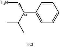 (S)-3-Methyl-2-phenylbutylamine hydrochloride Structure