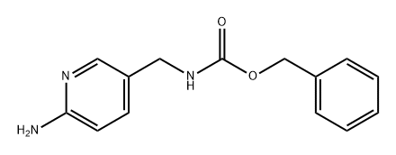 (6-Amino-pyridin-3-ylmethyl)-carbamic acid benzyl ester Structure