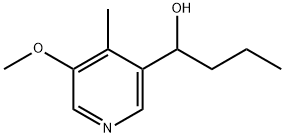 5-Methoxy-4-methyl-α-propyl-3-pyridinemethanol Structure