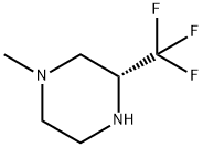 (R)-1-Methyl-3-trifluoromethyl-piperazine Structure