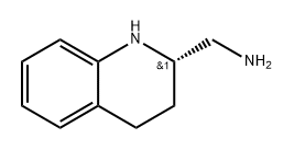 (S)-(1,2,3,4-tetrahydroquinolin-2-yl)methanamine 구조식 이미지