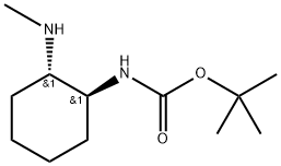 tert-Butyl ((1S,2S)-2-(methylamino)cyclohexyl)carbamate Structure