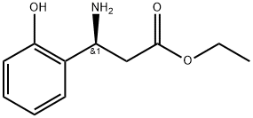 Benzenepropanoic acid, β-amino-2-hydroxy-, ethyl ester, (βS)- 구조식 이미지