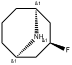 (1R,3r,5S)-rel-3-fluoro-9-azabicyclo[3.3.1]nonane Structure