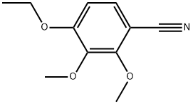 4-Ethoxy-2,3-dimethoxybenzonitrile Structure